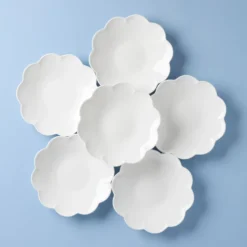 Studio 1414 Scallop Dinner Plates, Set of 6