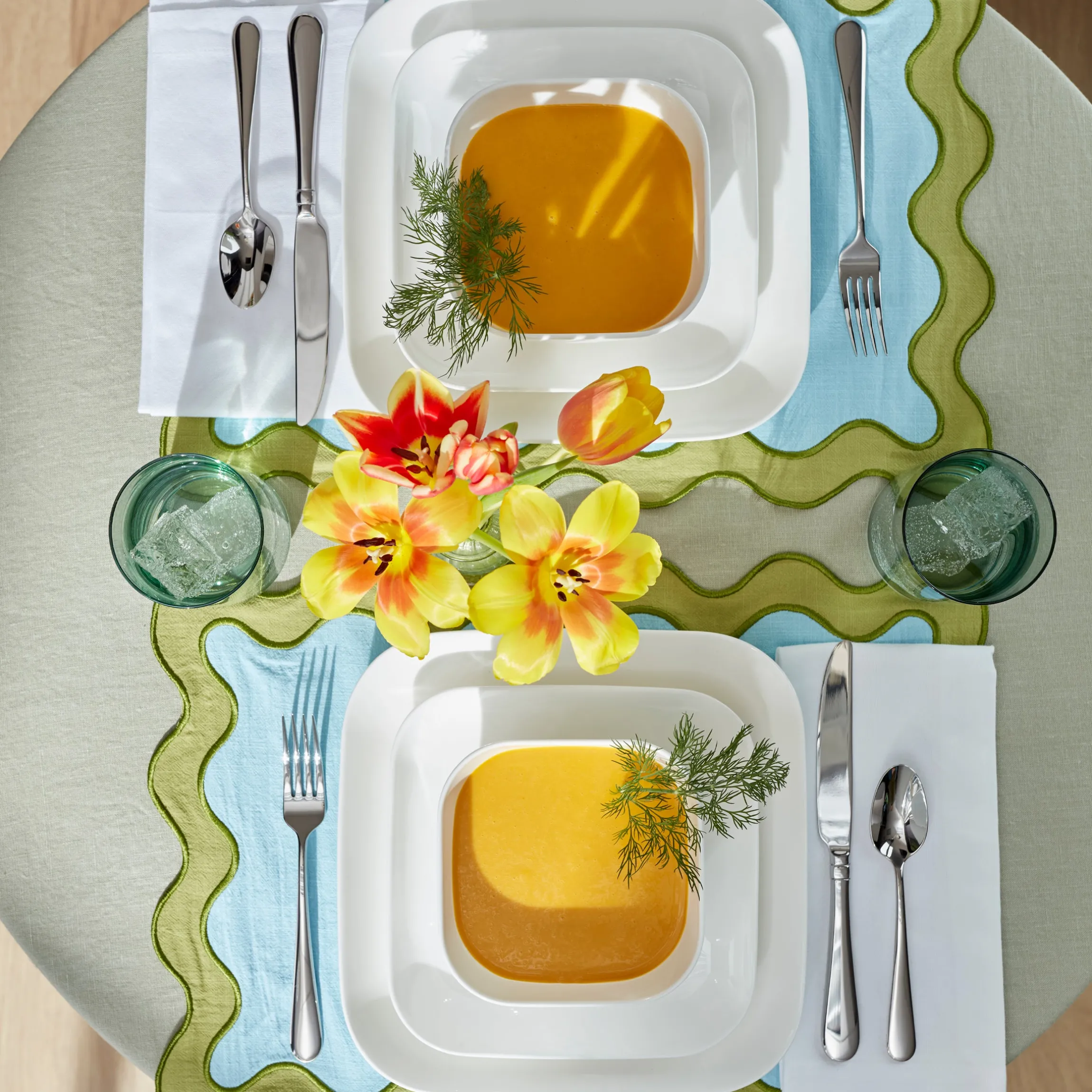 Studio 1414 Square 12-Piece Dinnerware Set