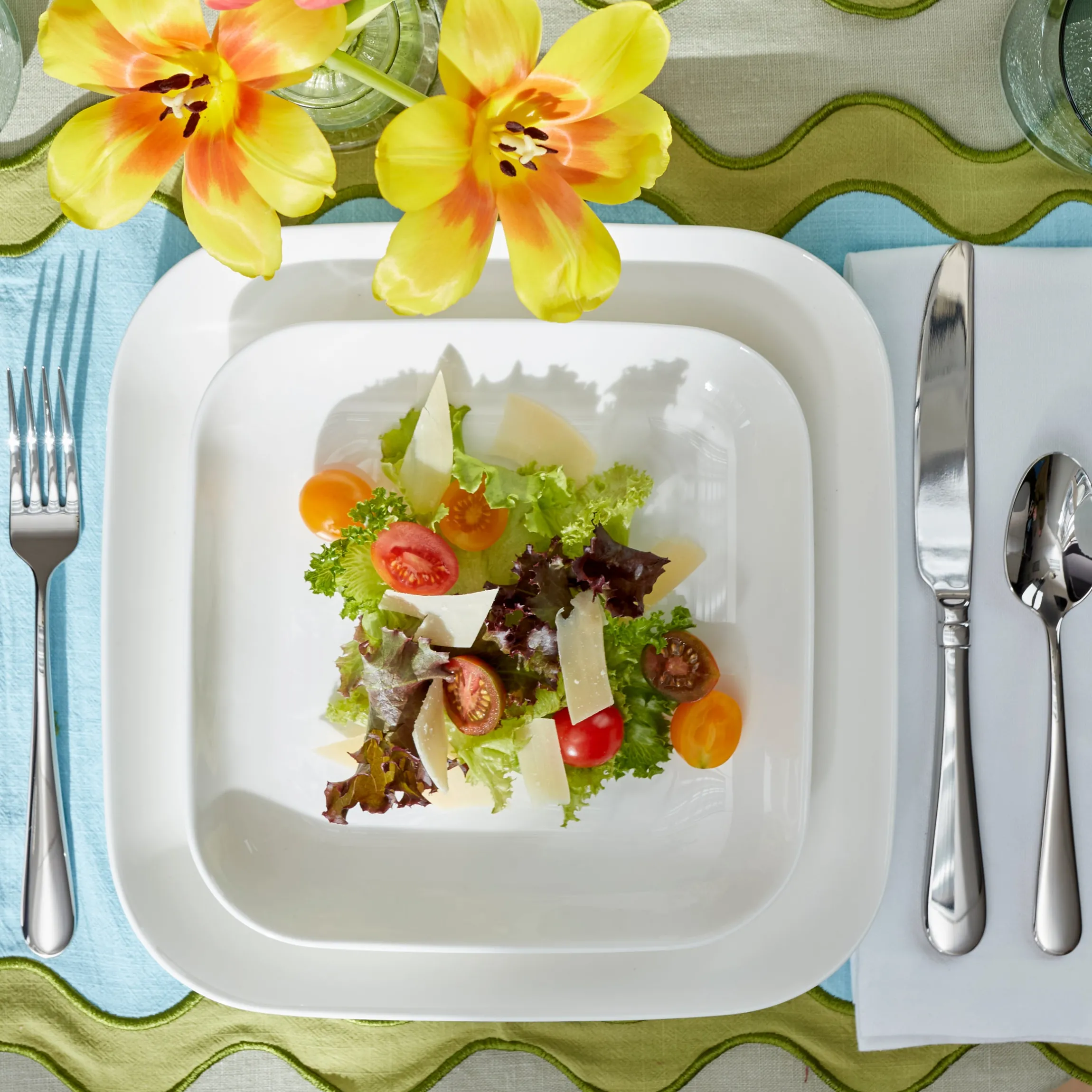 Studio 1414 Square 12-Piece Dinnerware Set