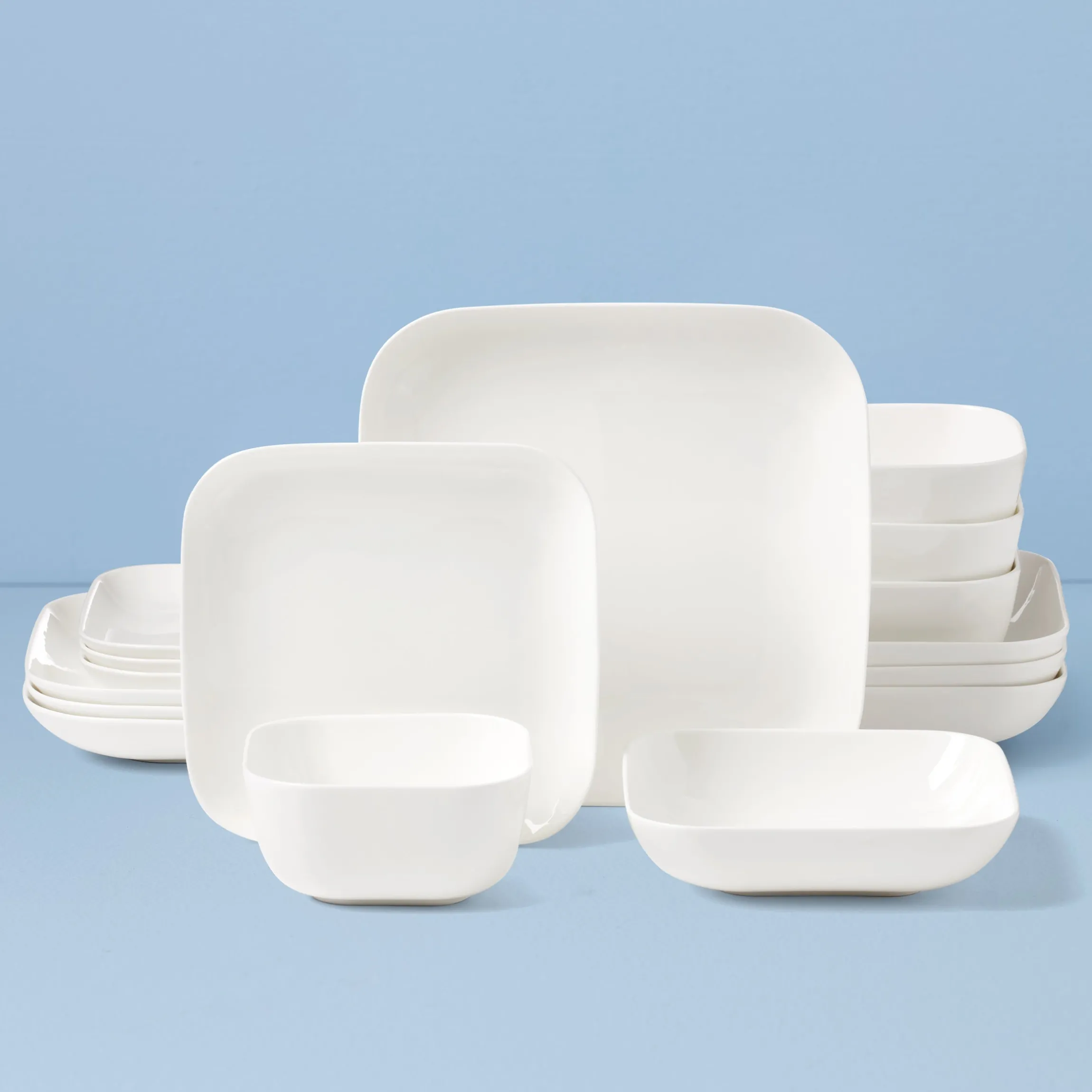Studio 1414 Square 16-Piece Dinnerware Set