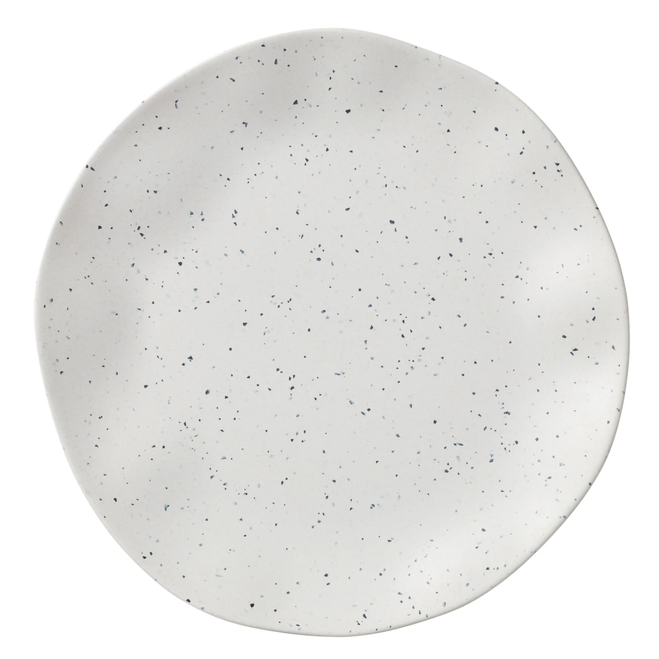 Terrazzo Melamine Cream 12-Piece Dinnerware Set