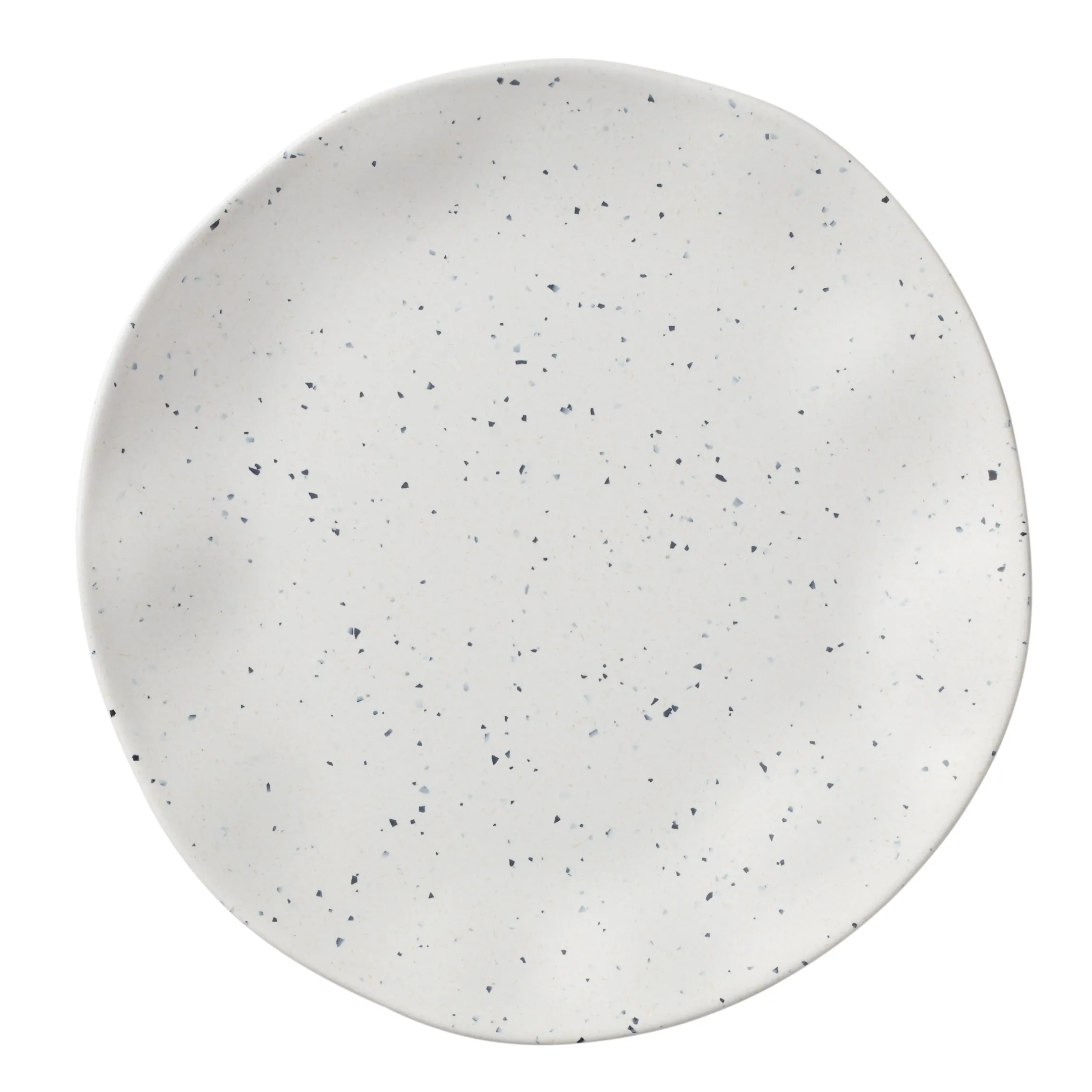 Terrazzo Melamine Cream 12-Piece Dinnerware Set