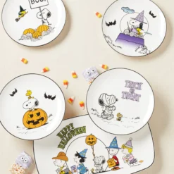 The Great Pumpkin Accent Plates, Set of 4