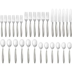 Tidal Frosted 30-Piece Flatware Set