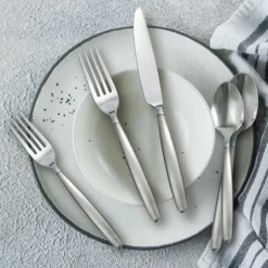 Tidal Frosted 30-Piece Flatware Set