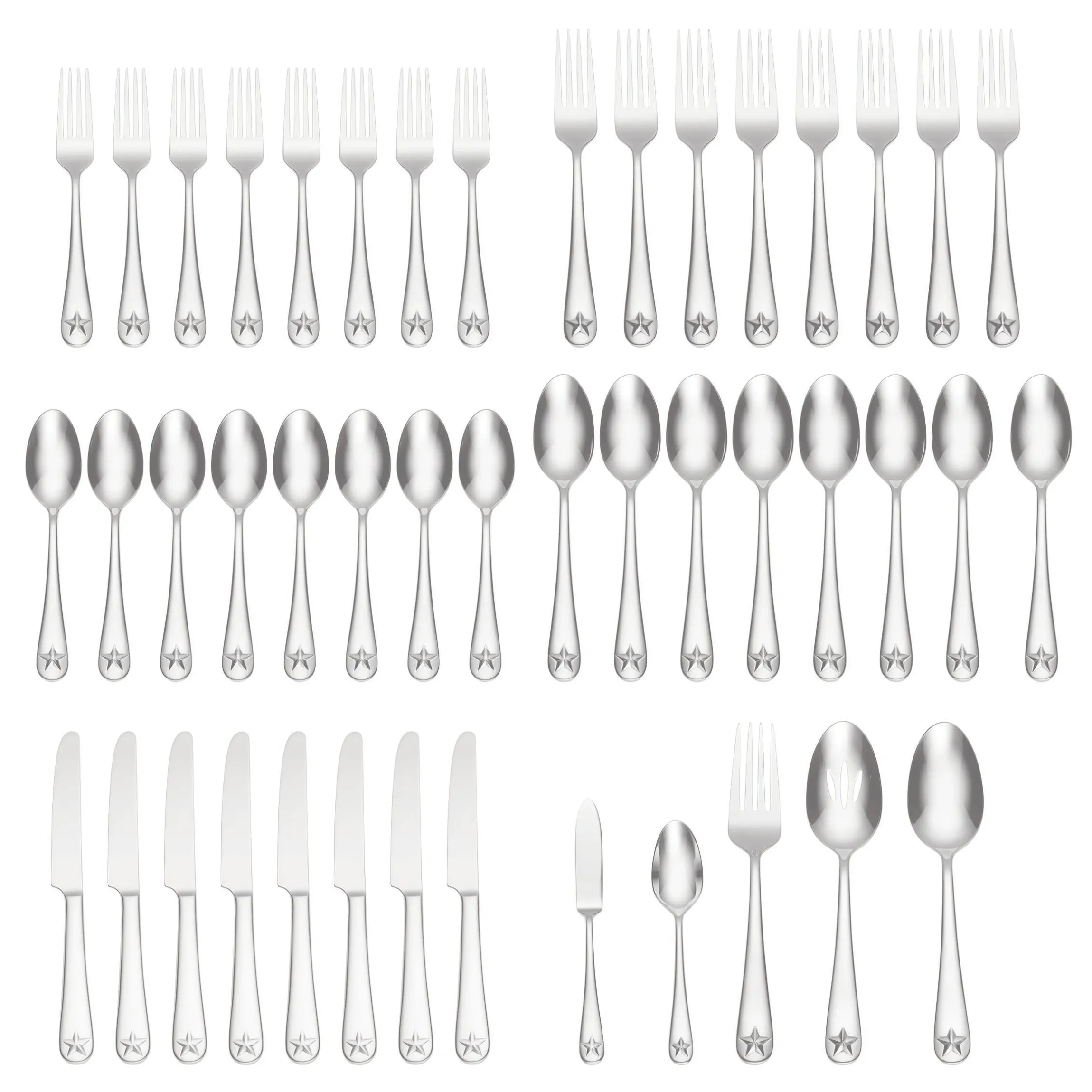 Tindra 45-Piece Flatware Set