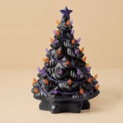 Treasured Traditions Black Lit Tree Figurine