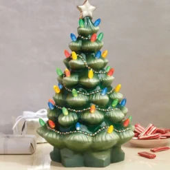 Treasured Traditions Green Lit Tree