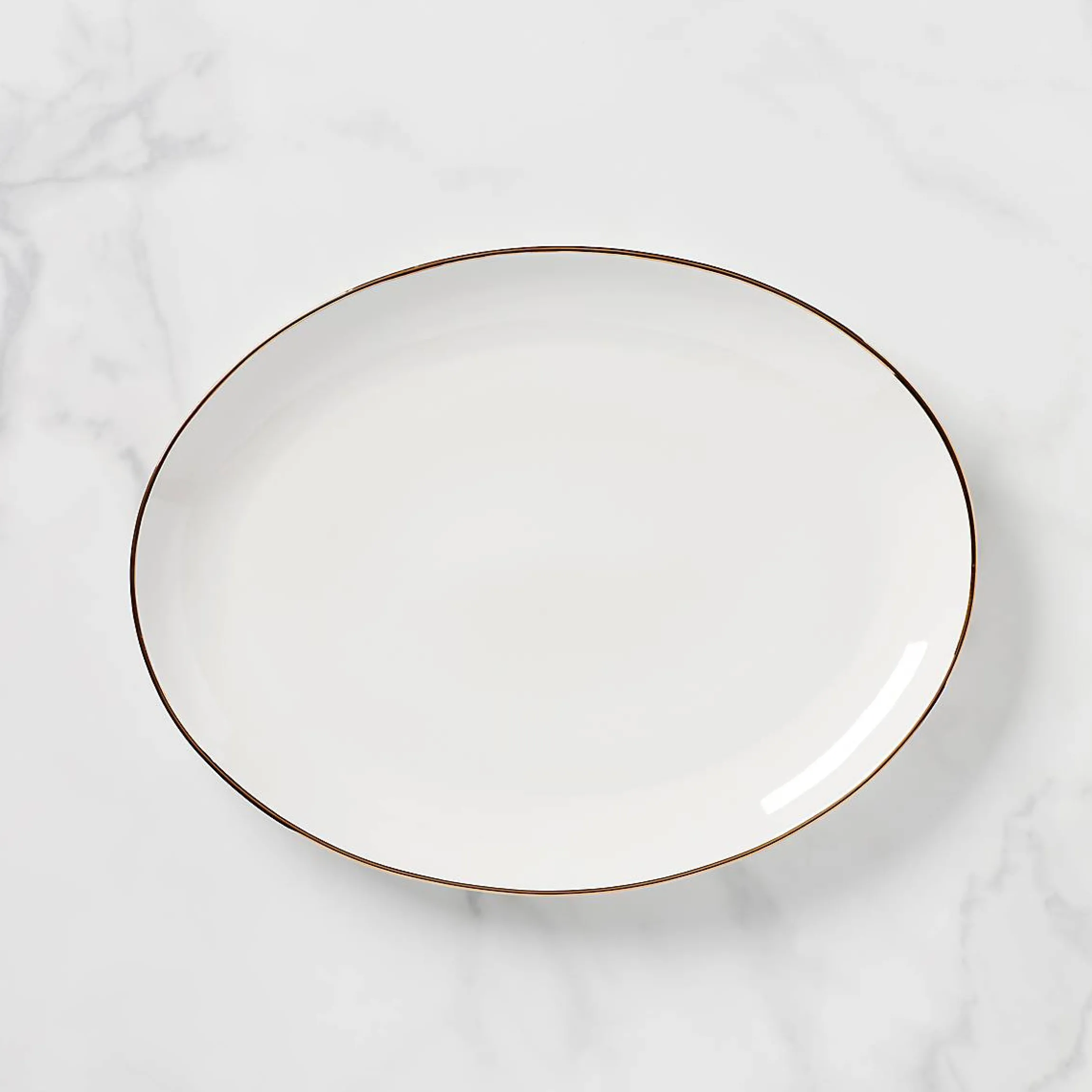 Trianna White Serving Platter