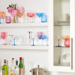 True Colors Wine Glasses, Set Of 4
