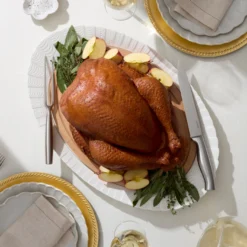 Turkey Platter and Carving Set of 4