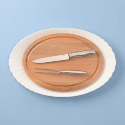 Turkey Platter and Carving Set of 4