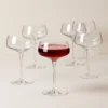 Tuscany Classics Angled Coupe Glasses, Set of 6