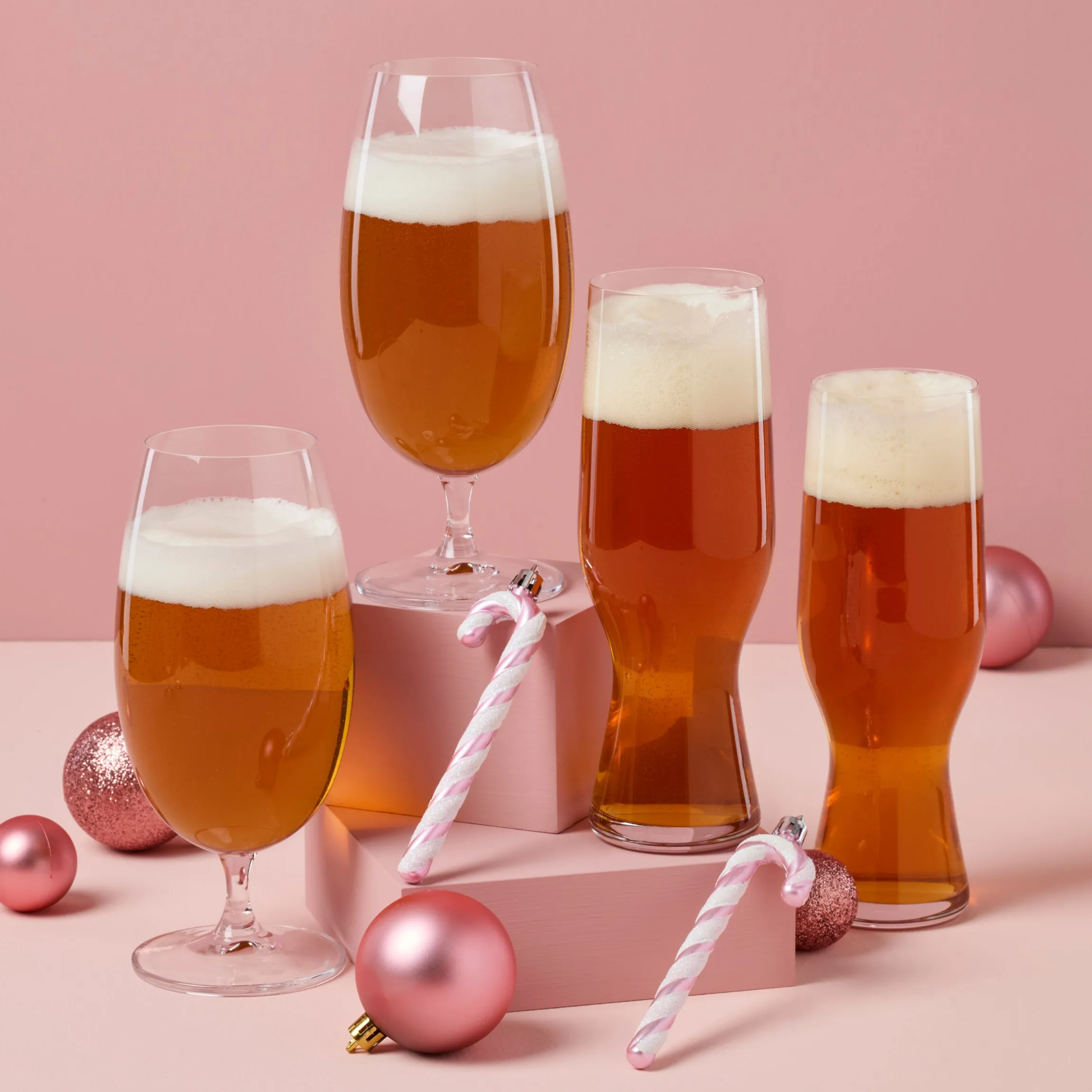 Tuscany Classics Assorted Beer Glasses, Set of 4