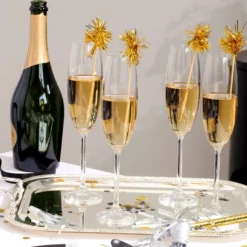 Tuscany Classics Champagne Flute Glasses, Set of 6