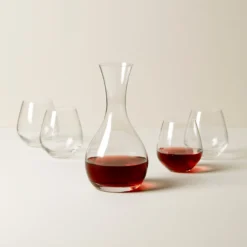 Tuscany Classics Decanter & Stemless Wine Glass Set