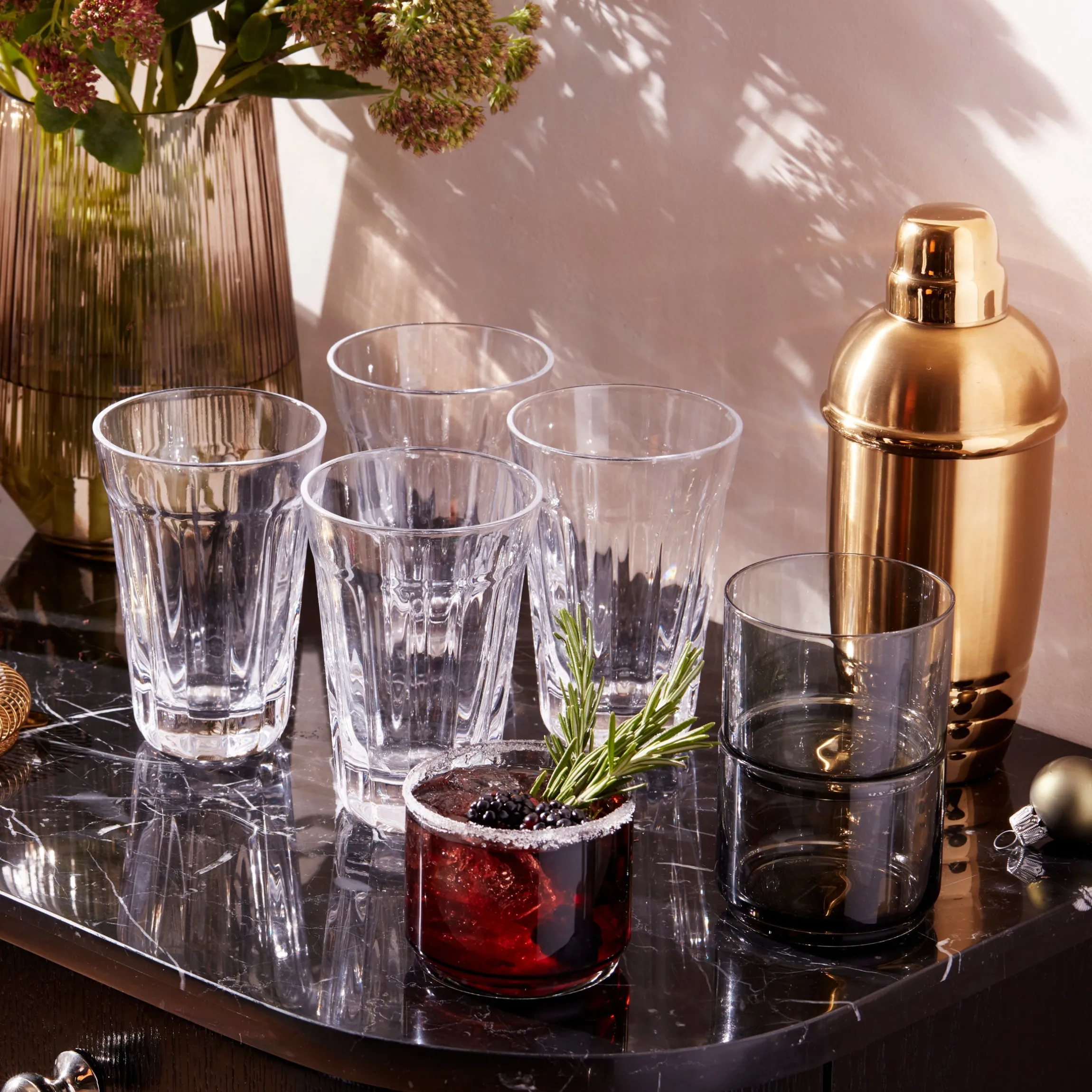 Tuscany Classics Gold Cocktail Shaker