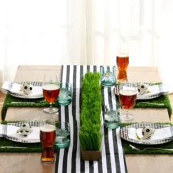 Tuscany Classics Stackable Green Tall Glasses, Set of 4