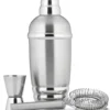 Tuscany Classics Stainless Steel Cocktail Shaker & Strainer Set