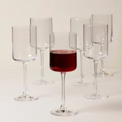 Tuscany Classics Straight Red Wine Glasses, Set of 6