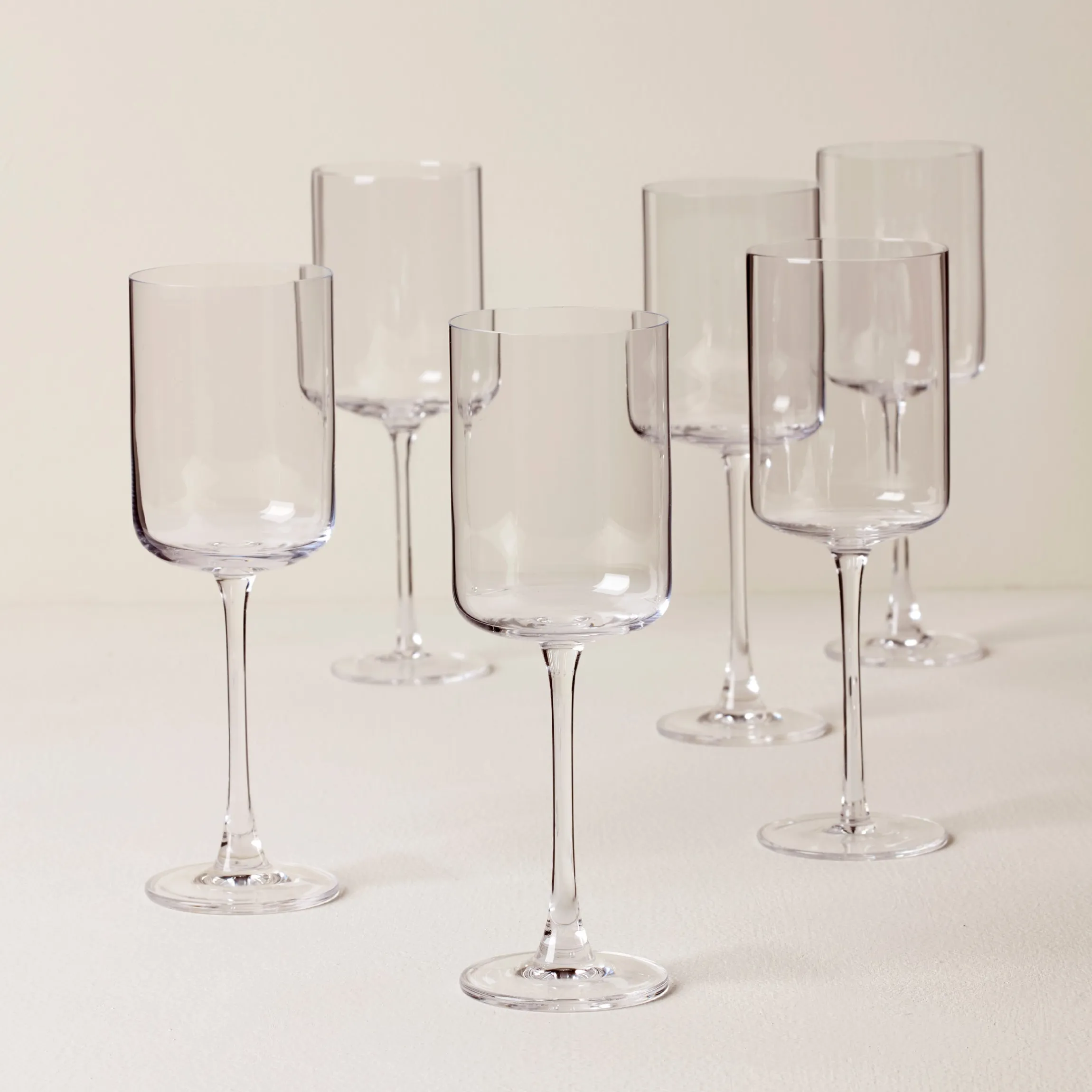Tuscany Classics Straight White Wine Glasses, Set of 6
