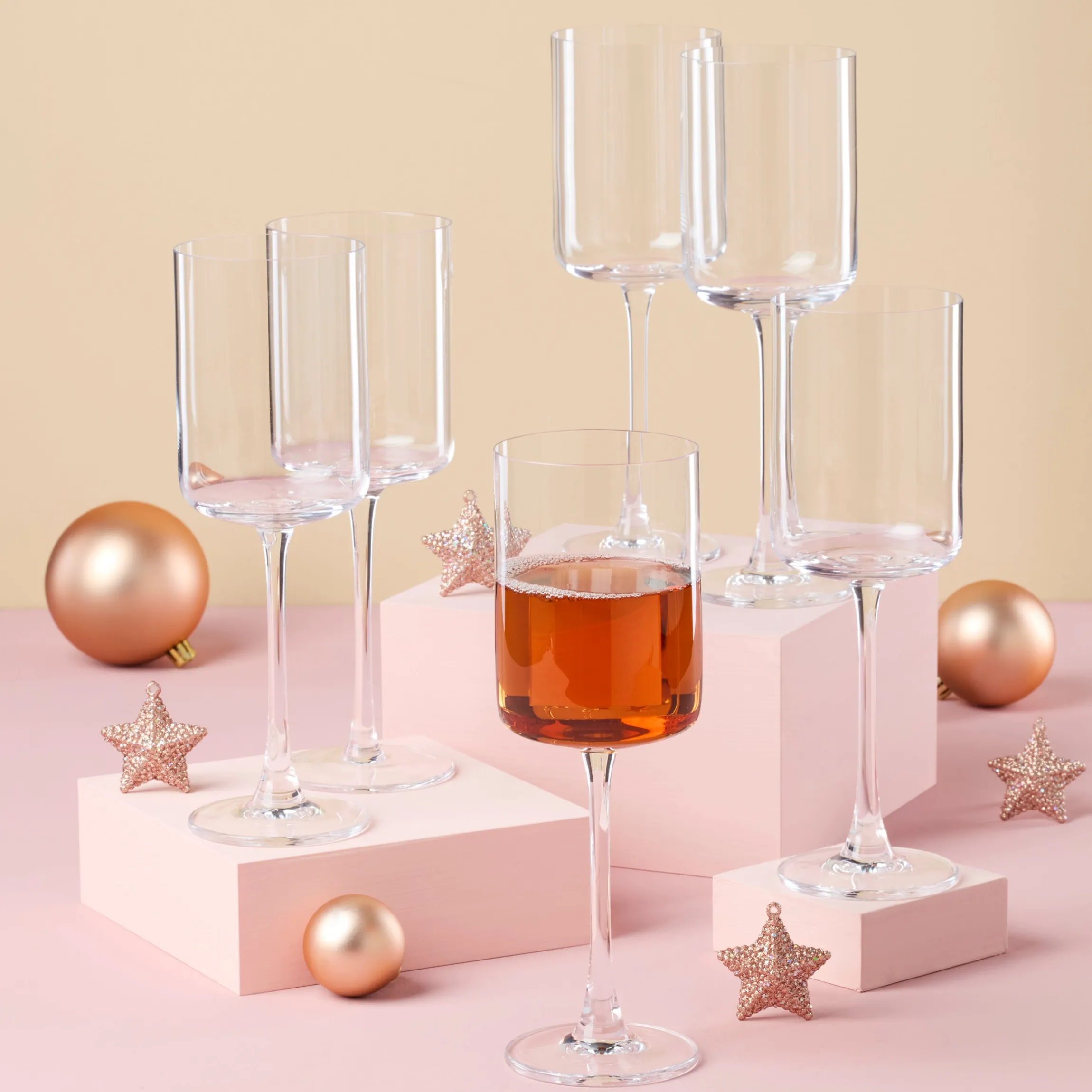 Tuscany Classics Straight White Wine Glasses, Set of 6