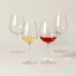 Tuscany Signature Series Warm & Cool Region Wine Glasses, Set of 2