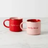 Two of a Kind Early Bird & Night Owl Mugs, Set of 2