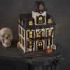Vintage Halloween Lit House Figurine