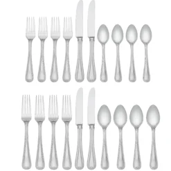 Vintage Jewel 20-Piece Flatware Set