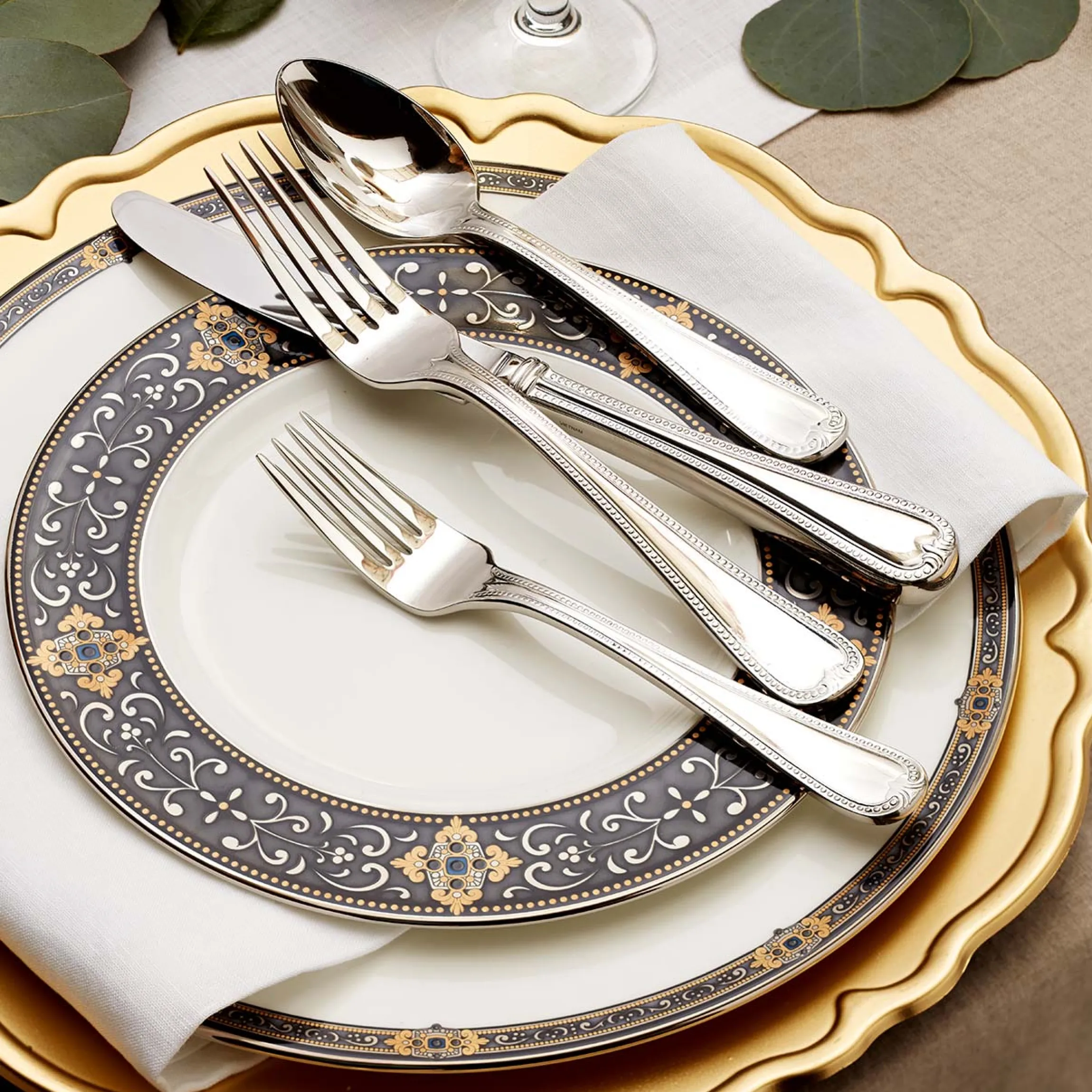 Vintage Jewel Salad Plate