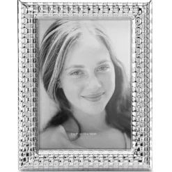 Watchband Silver 5x7 Photo Frame