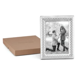 Watchband Silver 5x7 Photo Frame