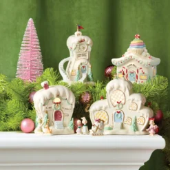 Who-Ville Post Office Lit Figurine