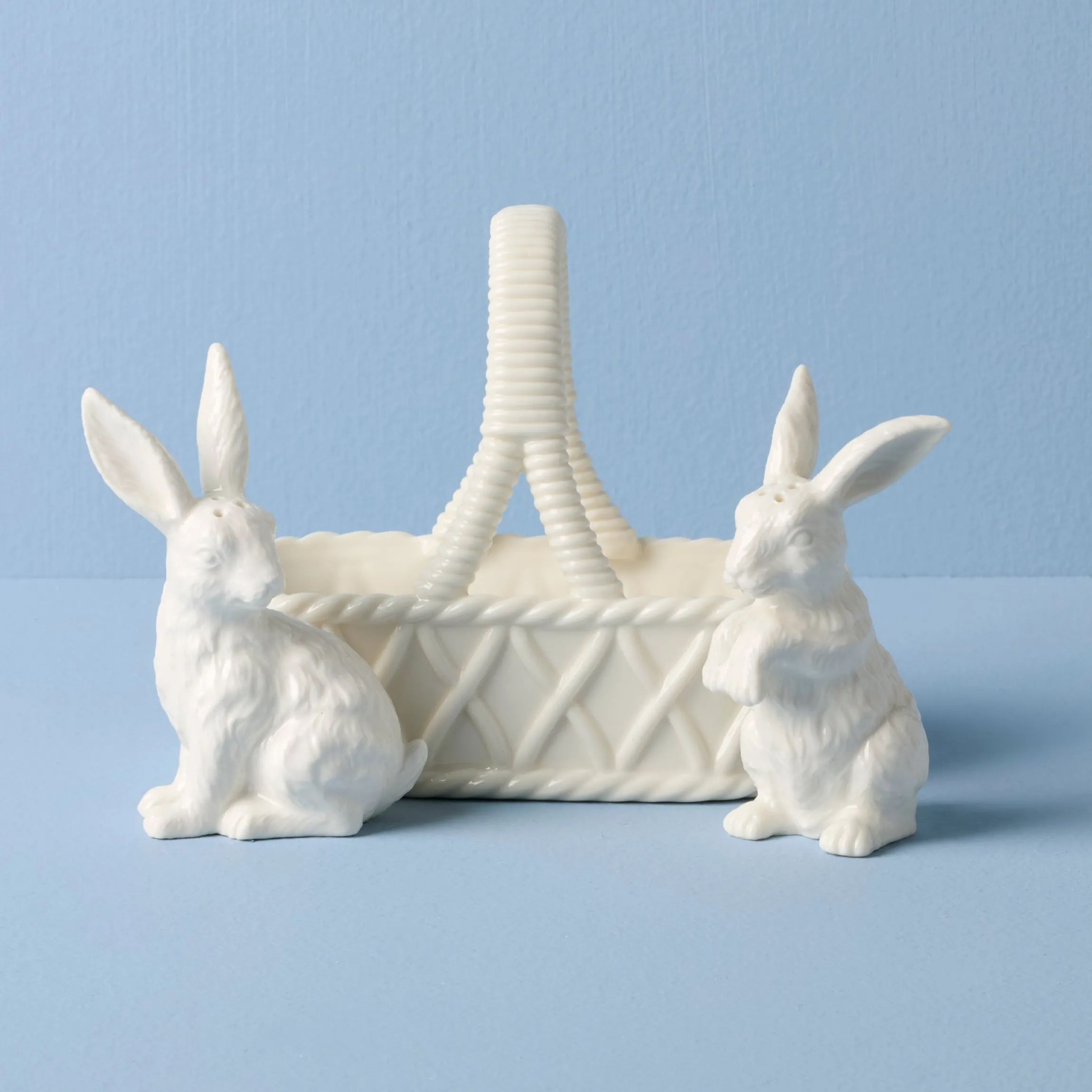 Wicker Creek Bunny Salt & Pepper Set