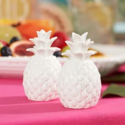 Wicker Creek Pineapple Salt & Pepper Set