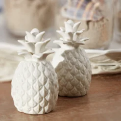Wicker Creek Pineapple Salt & Pepper Set