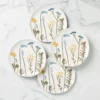 Wildflowers Accent Plates, Set of 4