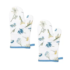 Wildflowers Allover Oven Mitts, Set of 2