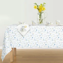 Wildflowers Allover 60x84 Tablecloth