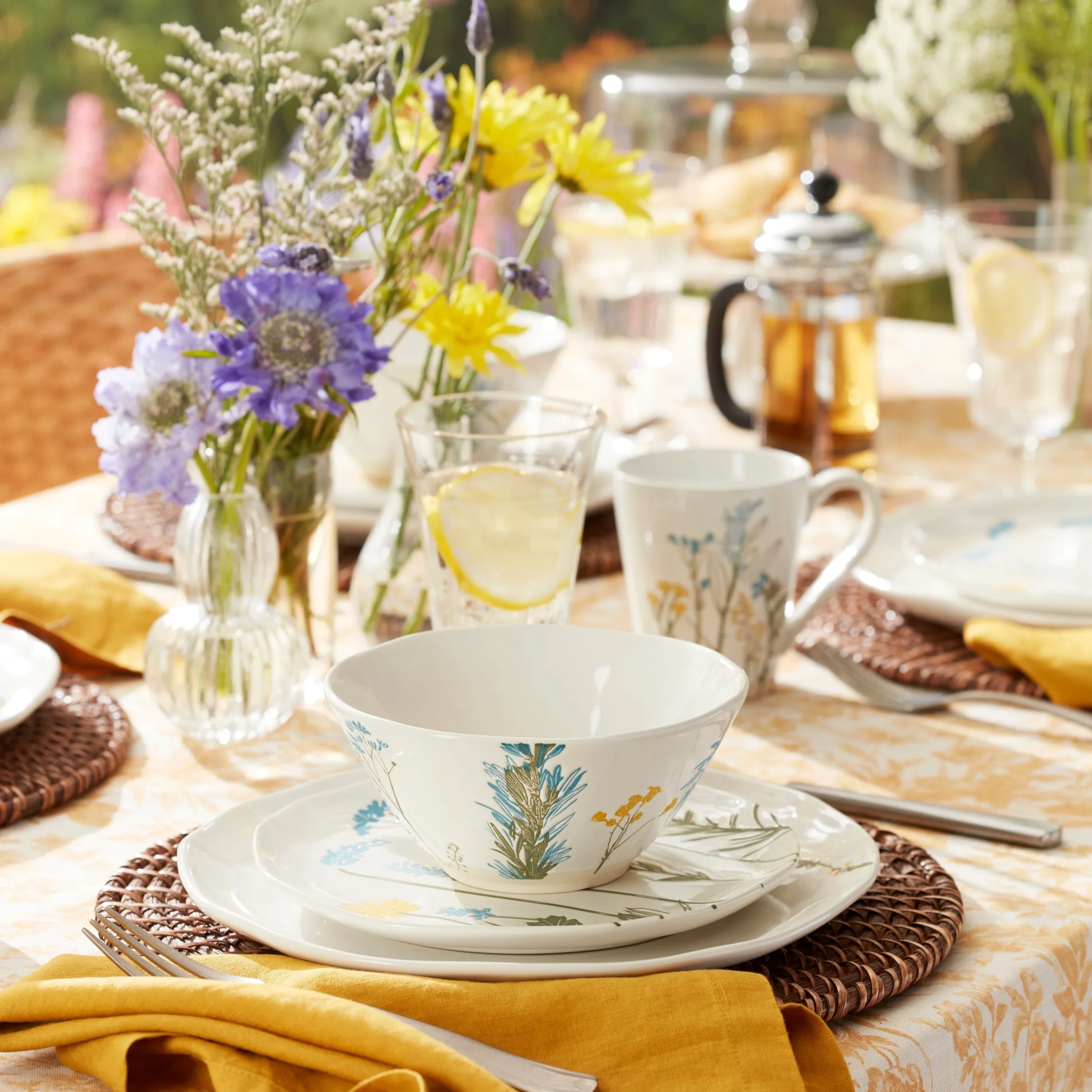 Wildflowers All-Purpose Bowls, Set of 4