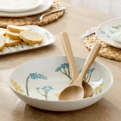 Wildflowers Salad Bowl with Servers