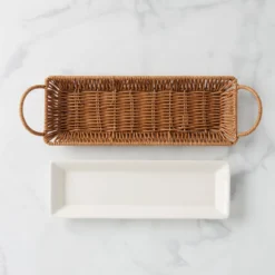 Willow & White, Hors D'Oeuvres Tray with Server