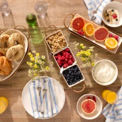 Willow & White, Hors D'Oeuvres Tray with Server