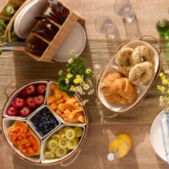 Willow & White, 6-Piece Serving Set