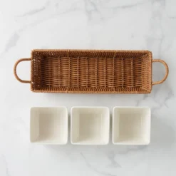 Willow & White, 4-Piece Serving Set