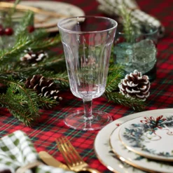 Winter Greetings Salad Plate